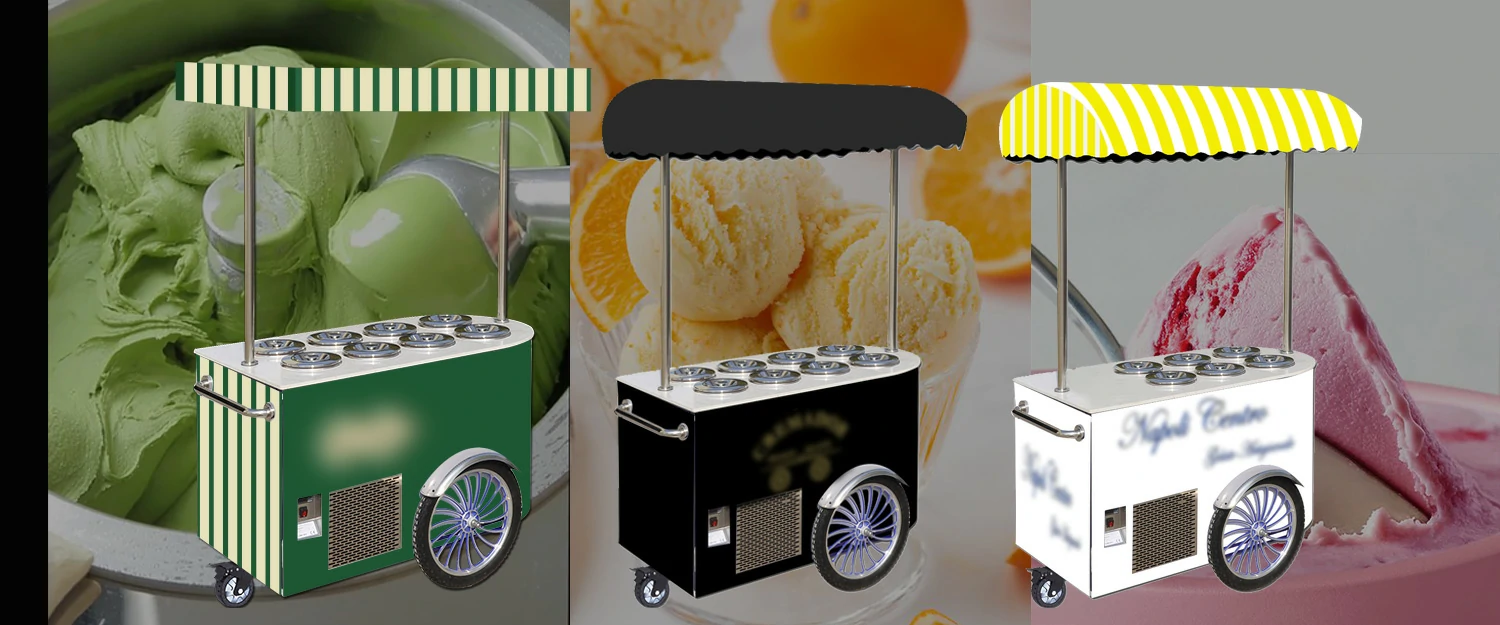 A Spoonful of Happiness: Italian Gelato Carts Bringing Joy to Every Corner